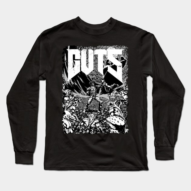 Guts of Doom 2 (Manga Style) Long Sleeve T-Shirt by manoystee